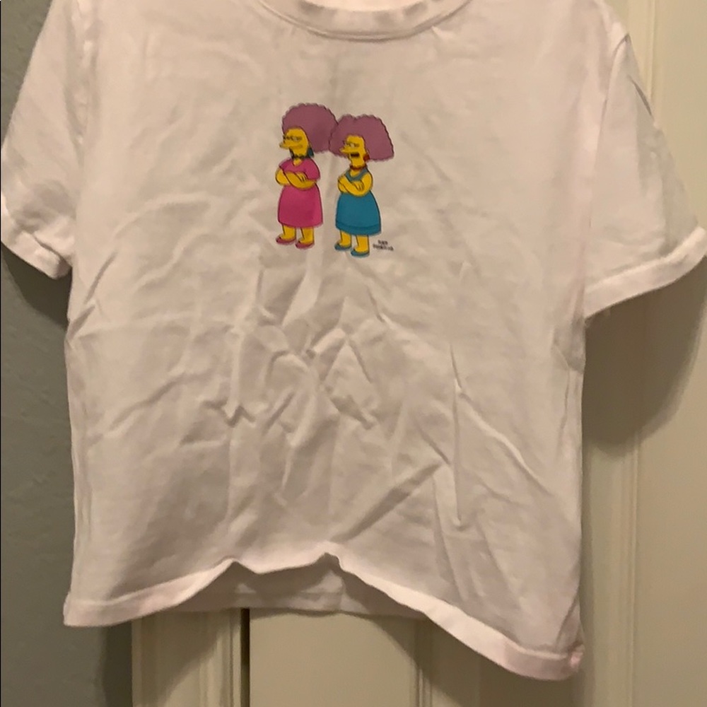 The Simpsons Crop Top